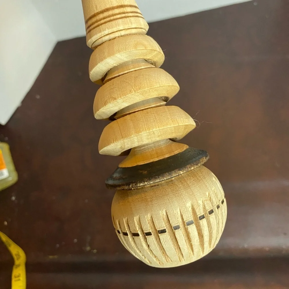Wooden molinillo